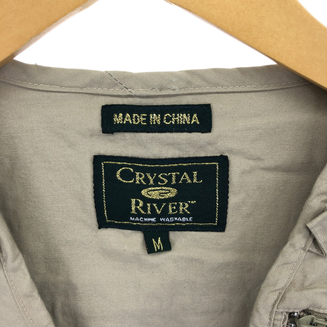 CRYSTAL RIVER Fishing Vest Men's M size /eaa473595