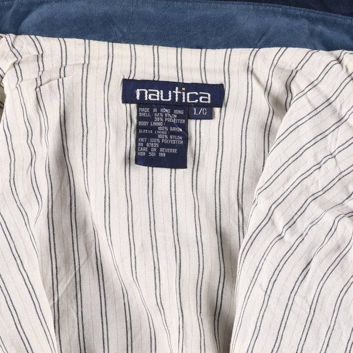 90'S NAUTICA zip-up jacket, men's size L, vintage / eaa473623