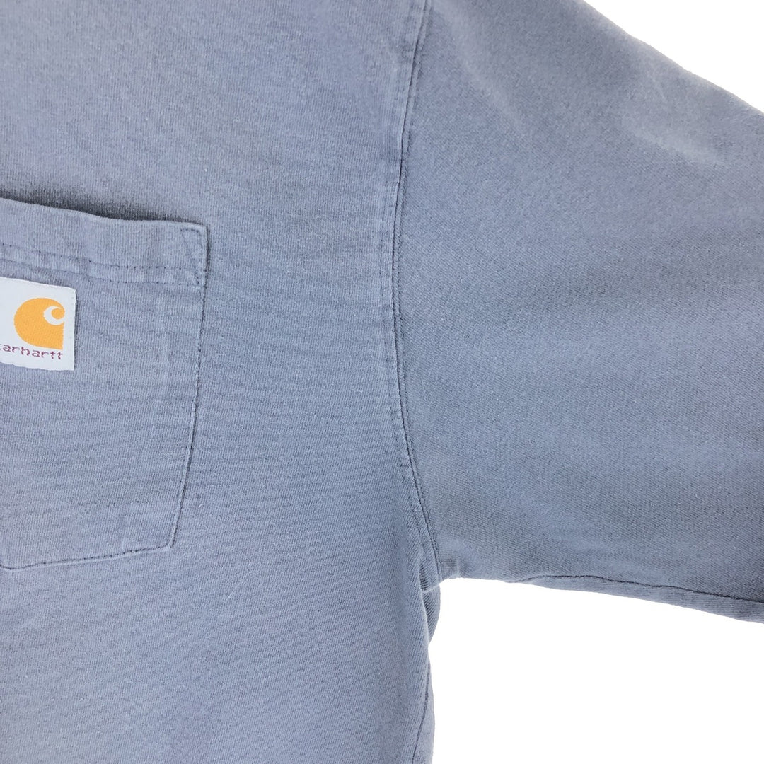 Carhartt Plain Pocket Long T-Shirt Long T Men's L size / eaa473635