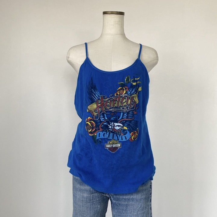 Harley-Davidson Eagle Pattern Camisole Women's L size / eaa473706