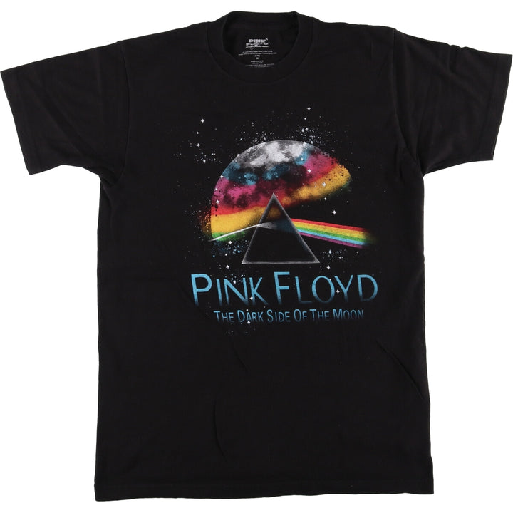 PINK FLOYD Pink Floyd Band T-shirt Band T Men's M size cotton black type Vintage Second Hand