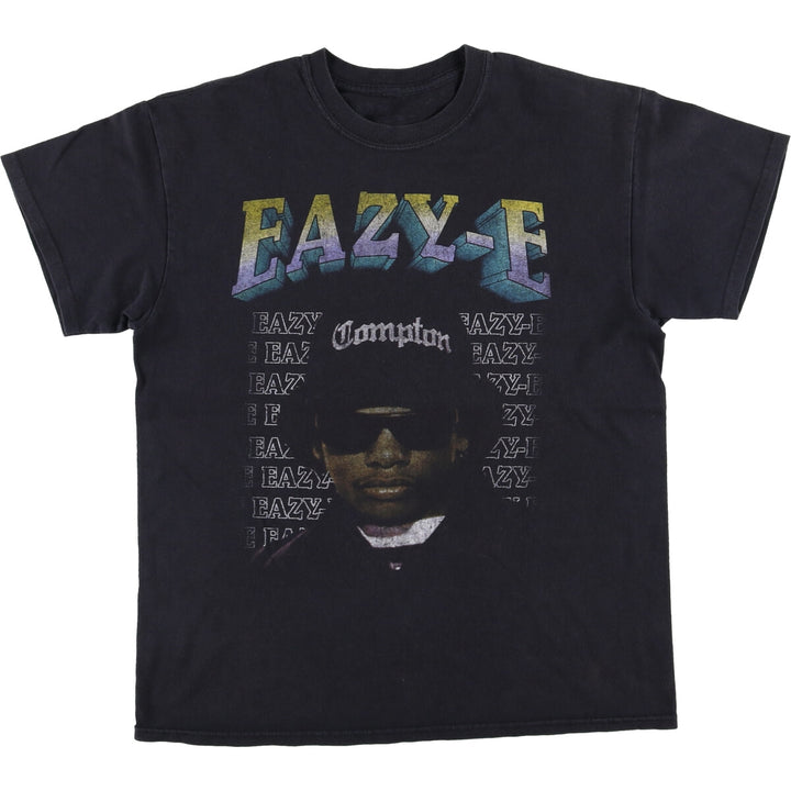 EAZY-E Easy E Rap T-shirt Rap T Men's M size cotton black type Vintage Second Hand