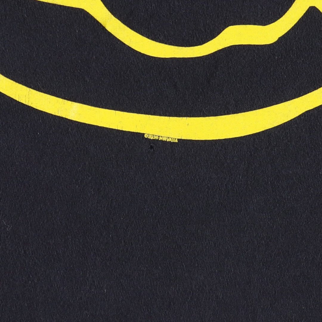 NIRVANA Nirvana Band T-shirt, Band T, Men's M size cotton black type Vintage Second Hand
