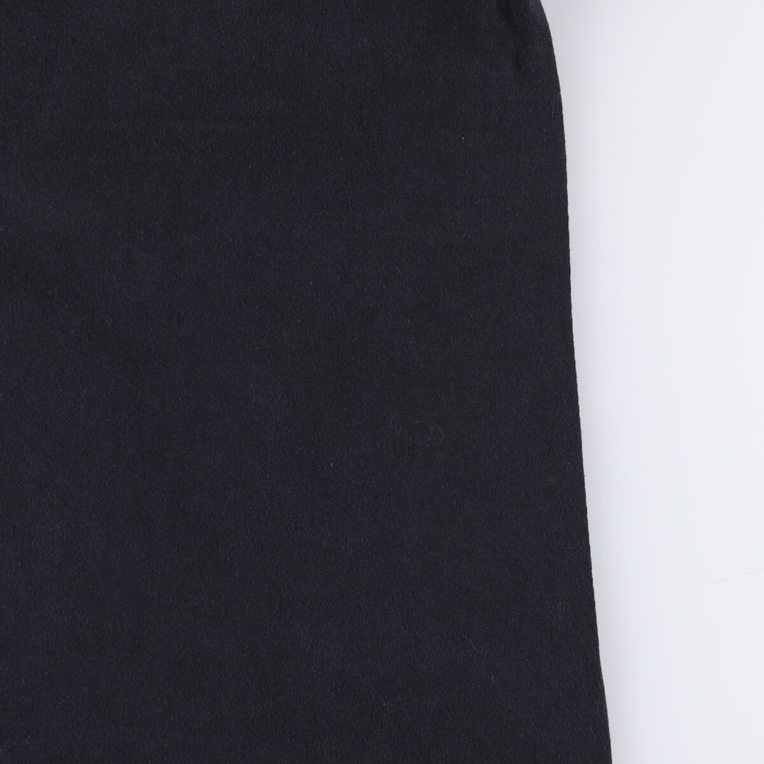 POLO G Pologie Wrap T-shirt Wrap T Men's M size cotton black type Vintage Second Hand