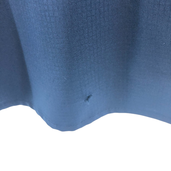 Columbia PFG button-down long sleeve fishing shirt, men's size L polyester navy blue type Vintage Second Hand