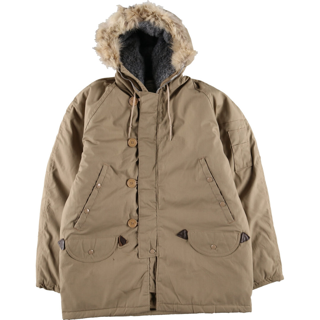 80'S civilian ARCTIC PARKA N-3B type military flight jacket men's M equivalent vintage /eaa473807