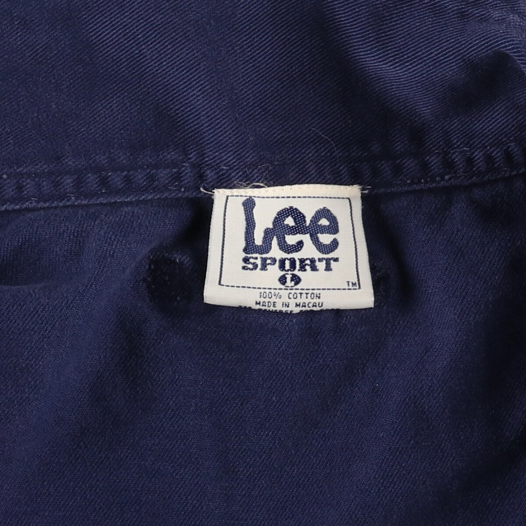 90'S Lee SPORT Cotton Blouson Men's L Size Vintage /eaa473821