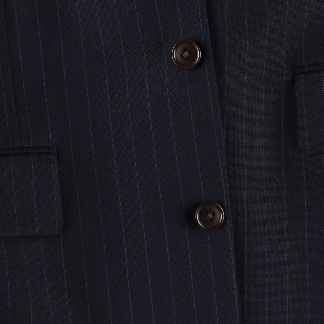 90'S NAUTICA Stripe Pattern Wool Tailored Jacket Men's Size L Vintage / eaa473850