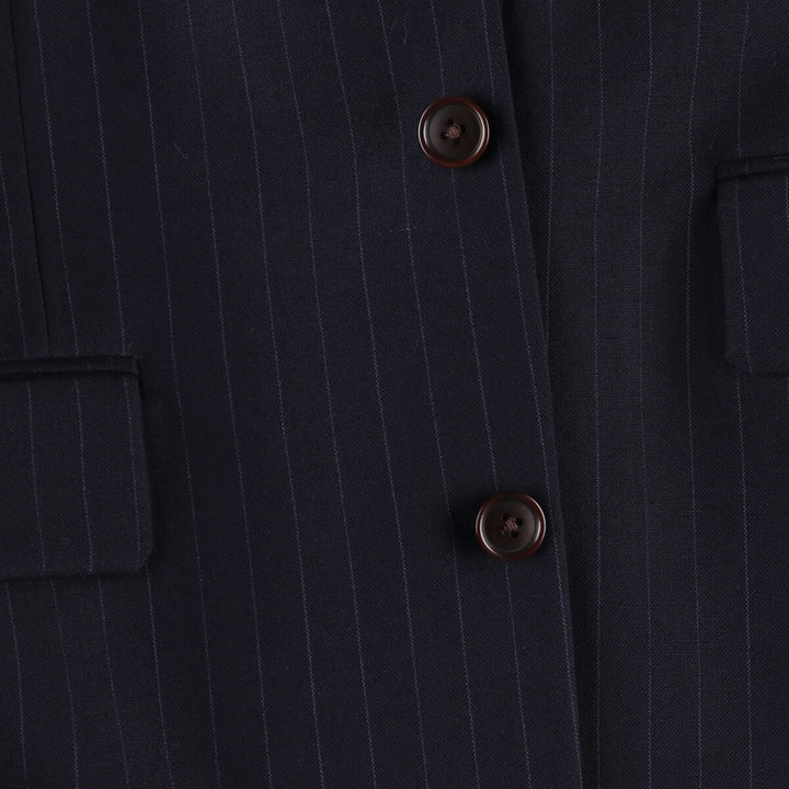 90'S NAUTICA Stripe Pattern Wool Tailored Jacket Men's Size L Vintage / eaa473850