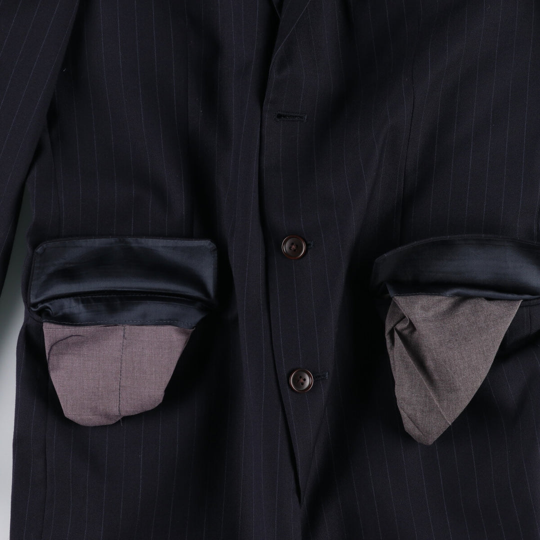 90'S NAUTICA Stripe Pattern Wool Tailored Jacket Men's Size L Vintage / eaa473850