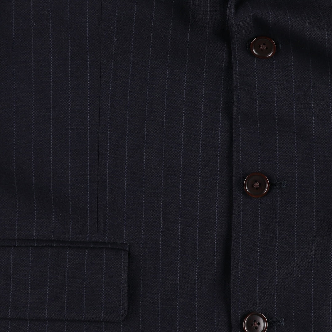 90'S NAUTICA Stripe Pattern Wool Tailored Jacket Men's Size L Vintage / eaa473850