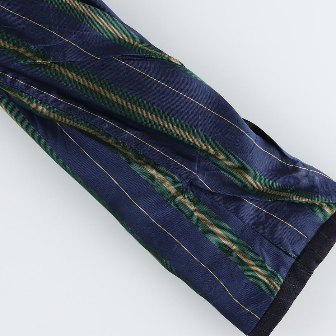 90'S NAUTICA Stripe Pattern Wool Tailored Jacket Men's Size L Vintage / eaa473850