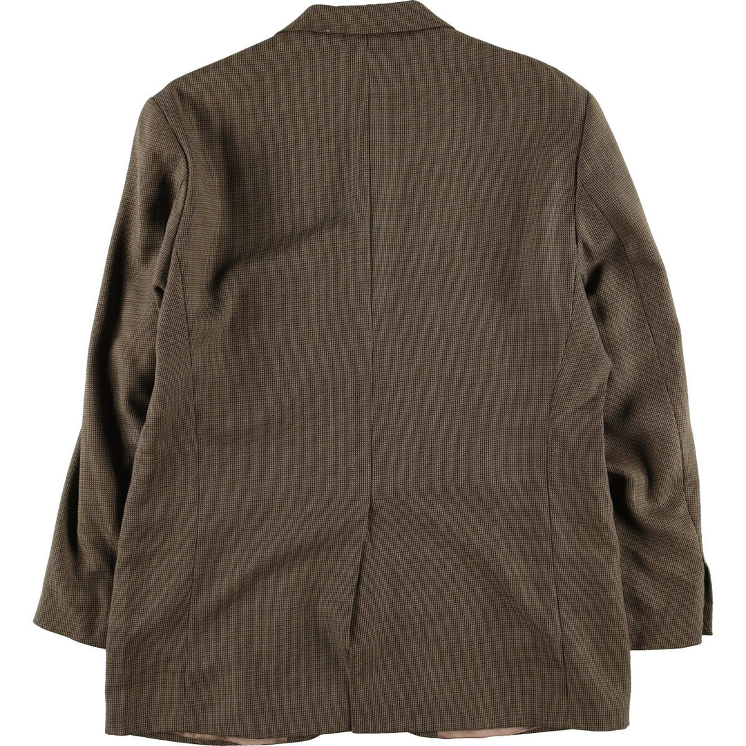 Ralph Lauren LAUREN Check Pattern Wool Tailored Jacket Made in Canada Men's L size / eaa473851