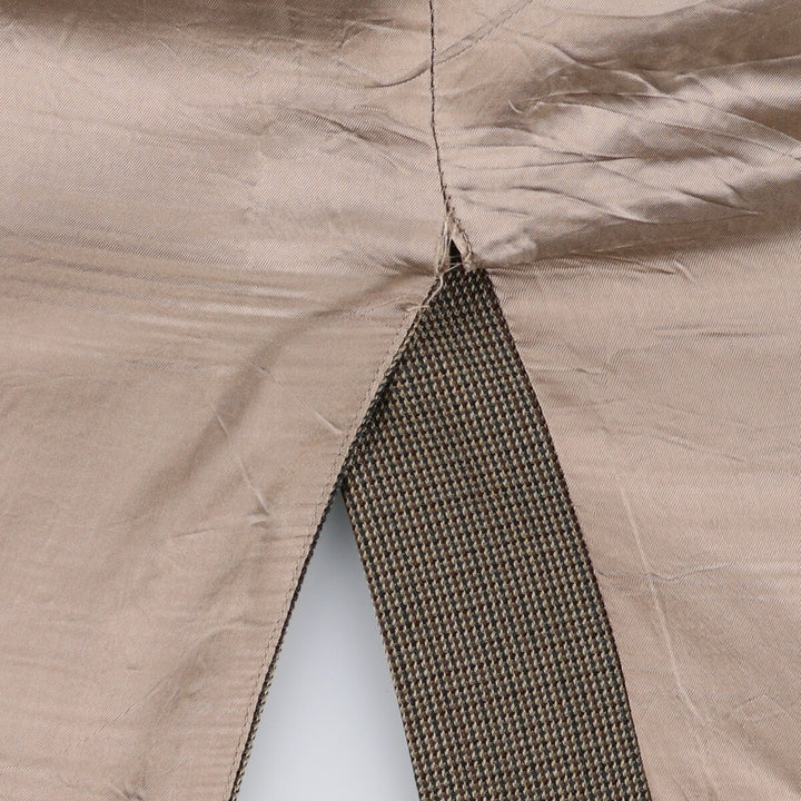 Ralph Lauren LAUREN Check Pattern Wool Tailored Jacket Made in Canada Men's L size / eaa473851