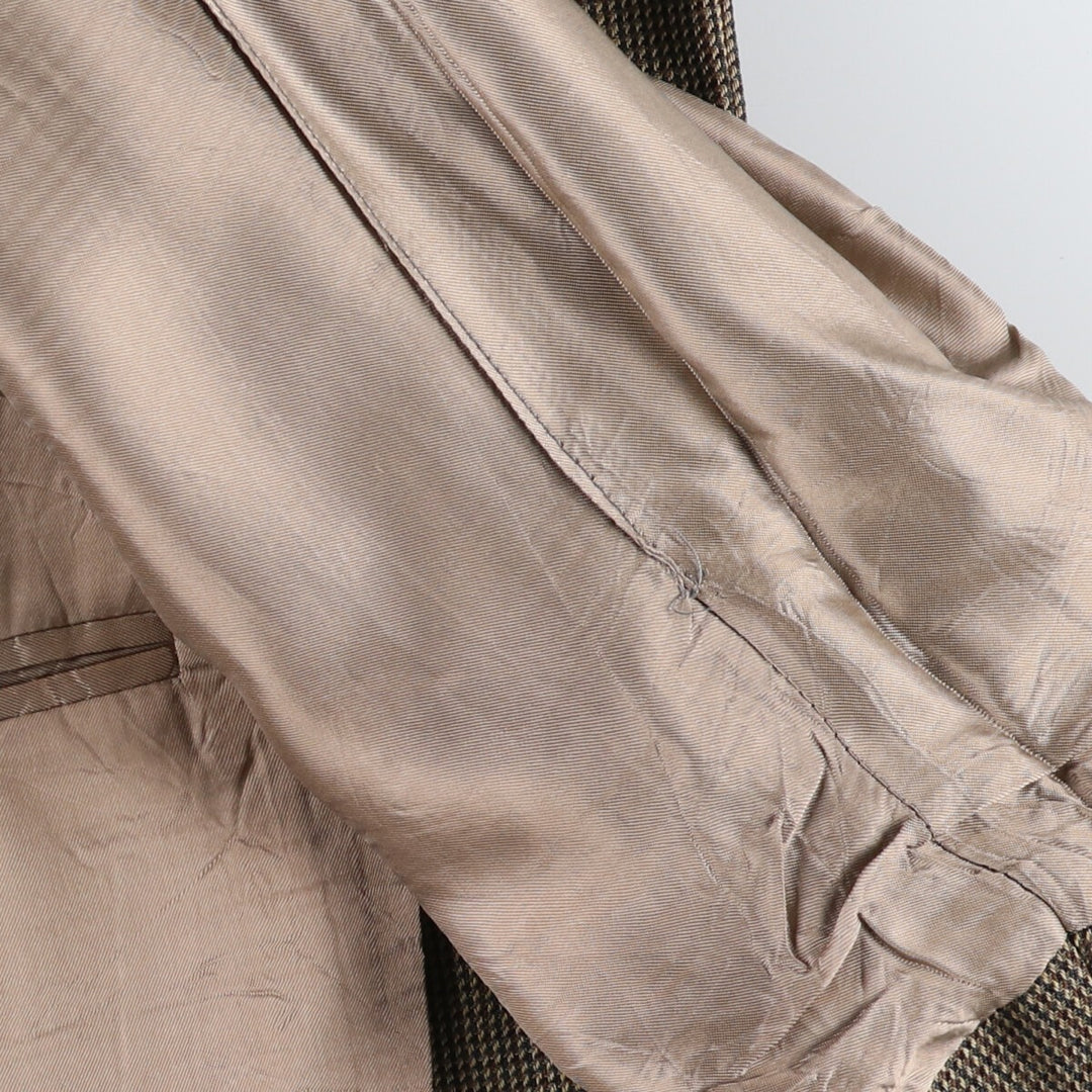 Ralph Lauren LAUREN Check Pattern Wool Tailored Jacket Made in Canada Men's L size / eaa473851