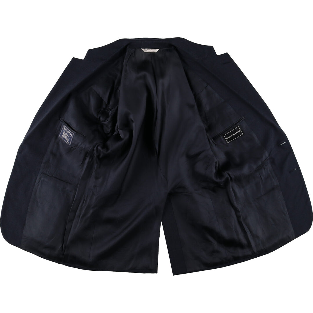 Burberry's Check Pattern Wool Tailored Jacket Made in USA Men's M size / eaa473857