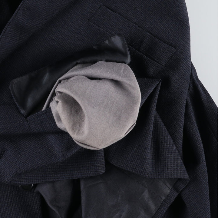 Burberry's Check Pattern Wool Tailored Jacket Made in USA Men's M size / eaa473857