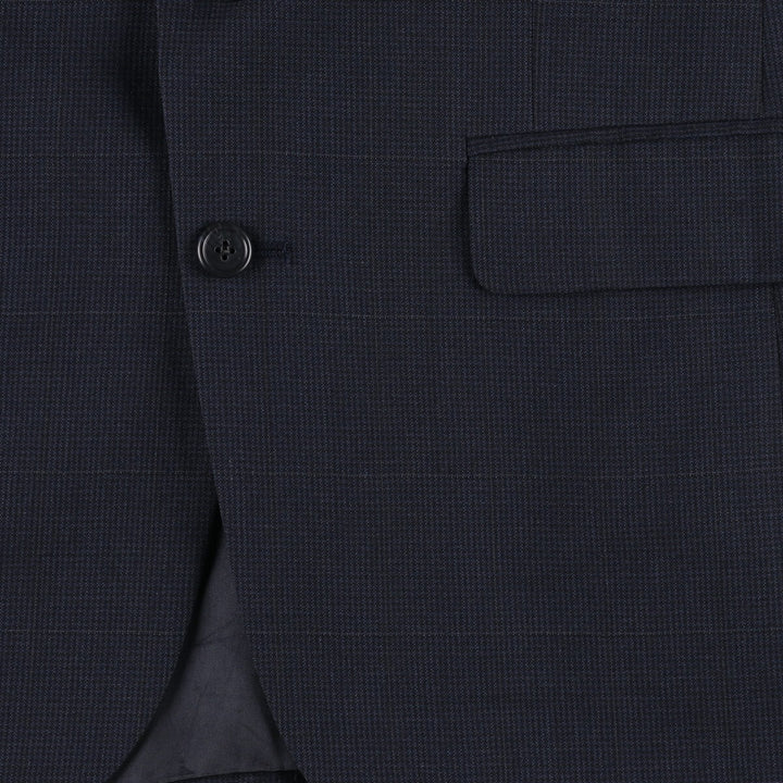 Burberry's Check Pattern Wool Tailored Jacket Made in USA Men's M size / eaa473857