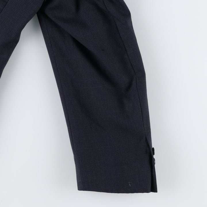 Burberry's Check Pattern Wool Tailored Jacket Made in USA Men's M size / eaa473857