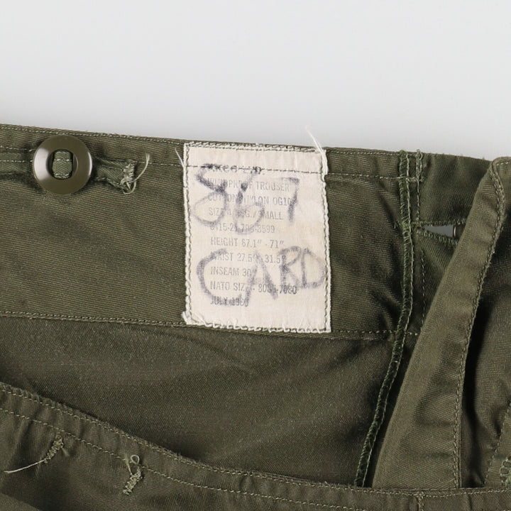 80'S Canadian Military Genuine Military Cargo Pants Combat Pants Small Men's W34 Vintage /eaa473872