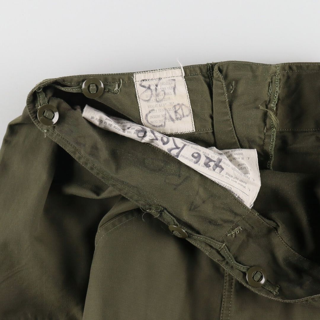 80'S Canadian Military Genuine Military Cargo Pants Combat Pants Small Men's W34 Vintage /eaa473872