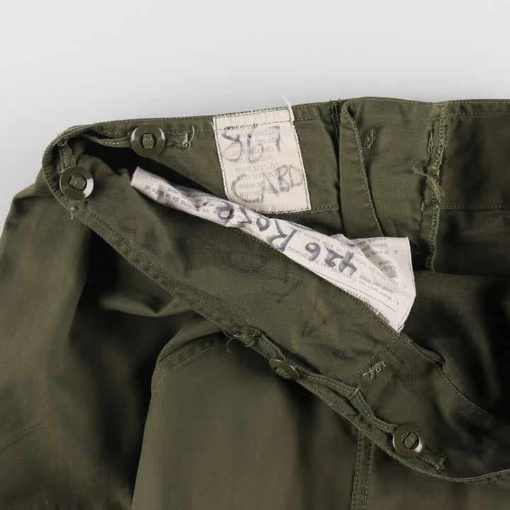 80'S Canadian Military Genuine Military Cargo Pants Combat Pants Small Men's W34 Vintage /eaa473872