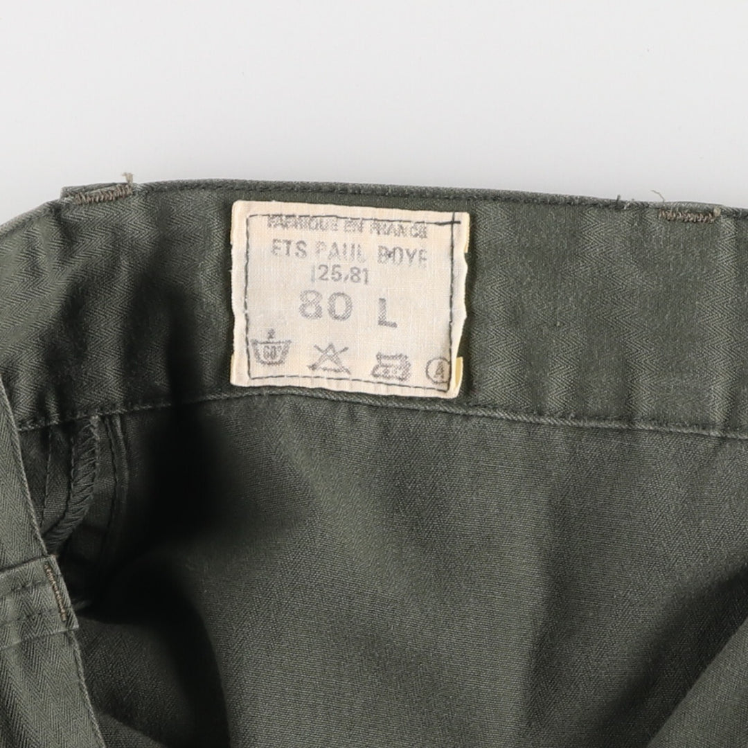 Genuine French military double knee military combat pants 80L men's w30 equivalent vintage /eaa473878