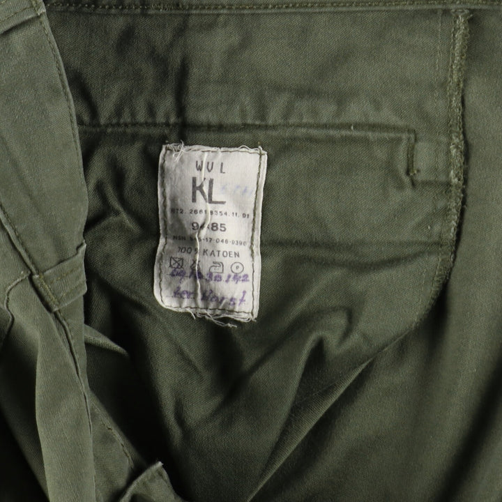 Dutch Army Genuine KL Dutch Army Military Cargo Pants Combat Pants 94x85 Men's W36 equivalent /eaa473890