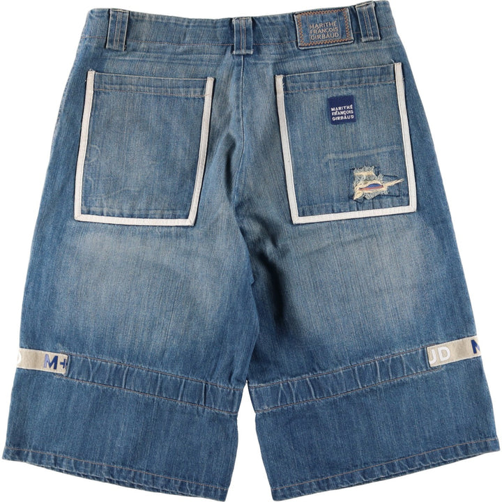 Marithe Francois Girbaud denim shorts, half pants, men's size W38 / eaa474038