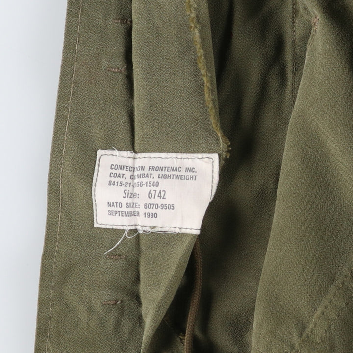 90'S Canadian Army MK2 Military Combat Jacket 6742 Men's L Size Vintage /eaa474051