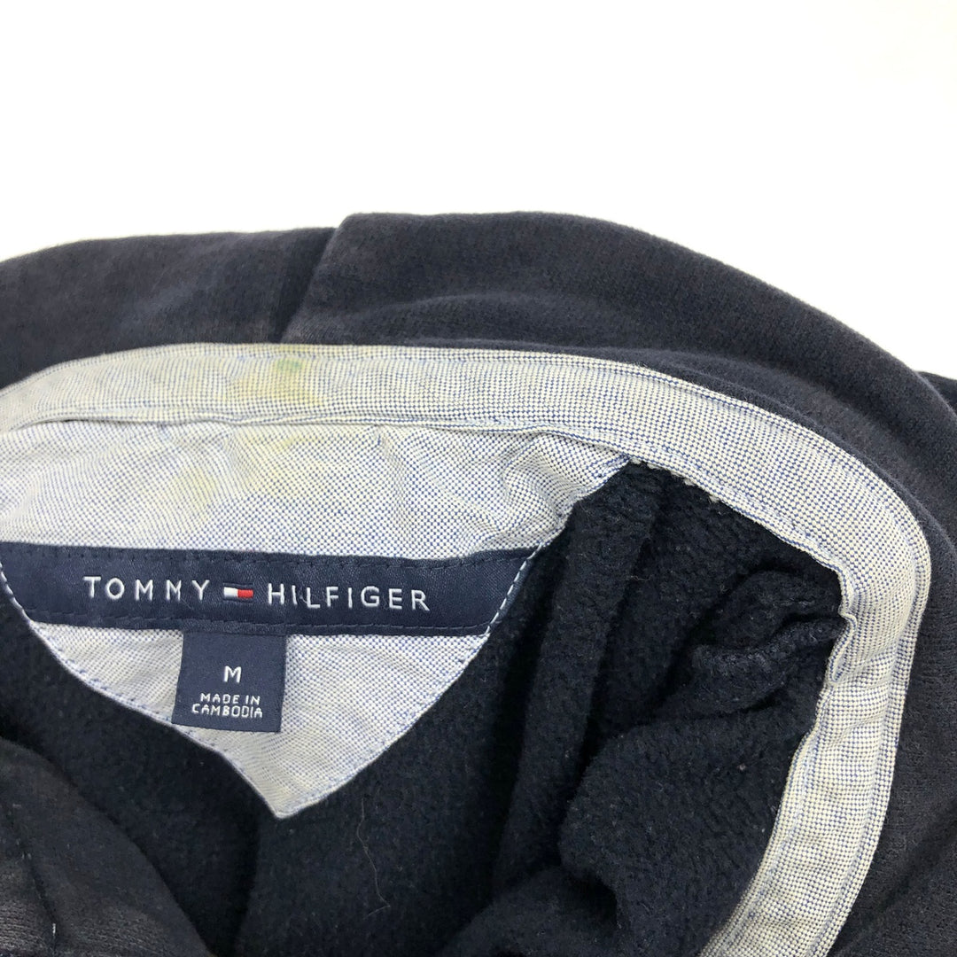 Tommy Hilfiger Sweatshirt Full Zip Hoodie Men's Medium Size Long Sleeve / eaa474142