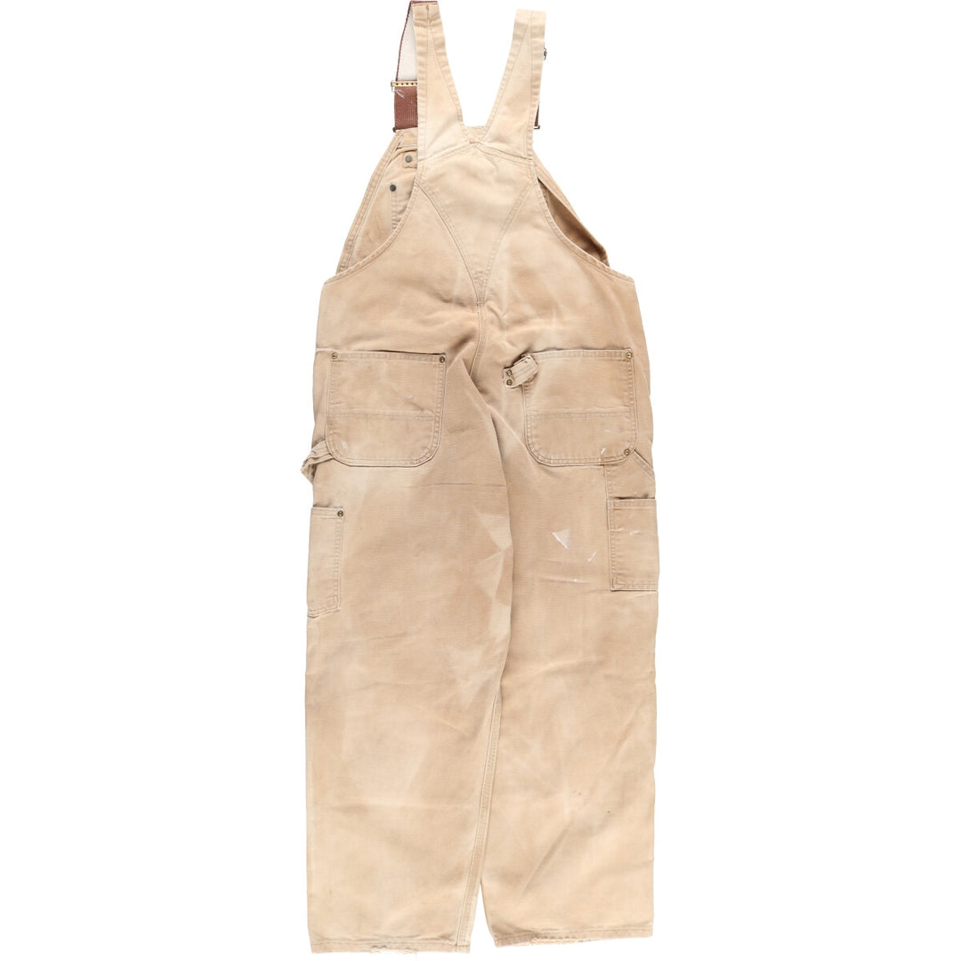 Big size Carhartt double knee duck overalls made in USA, men's w40 equivalent / eaa474145