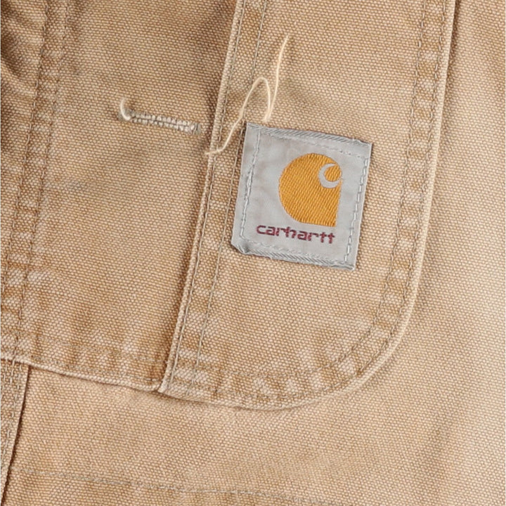 Big size Carhartt double knee duck overalls made in USA, men's w40 equivalent / eaa474145