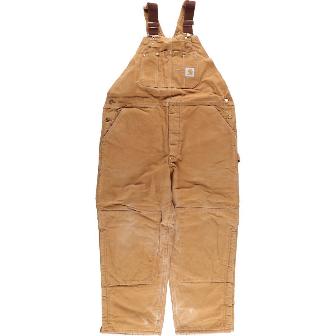 Big size Carhartt double knee duck overalls for men, equivalent to W44 / eaa474146