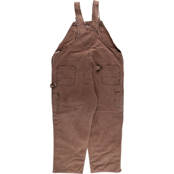 Big size Carhartt double knee duck overalls made in USA, men's w50 equivalent / eaa474147