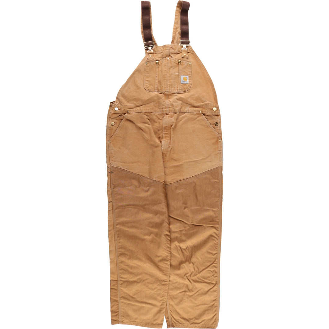 Big size Carhartt double knee duck overalls for men, equivalent to W44 / eaa474148