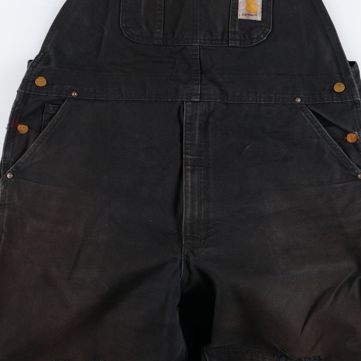 Big size Carhartt double knee duck overalls for men, equivalent to W42 / eaa474151