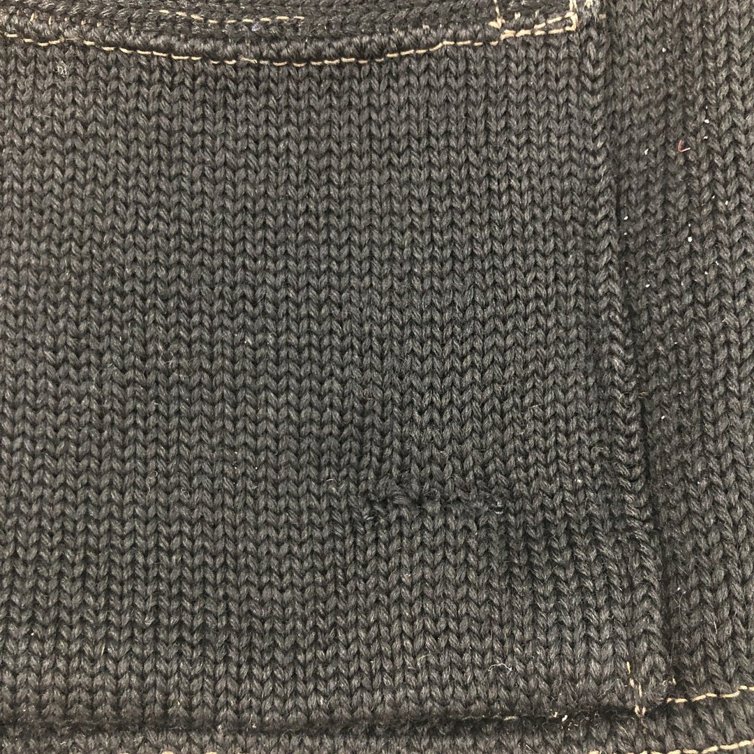 ~50'S Wool Lettered Knit Cardigan Men's M Size Vintage / eaa474193