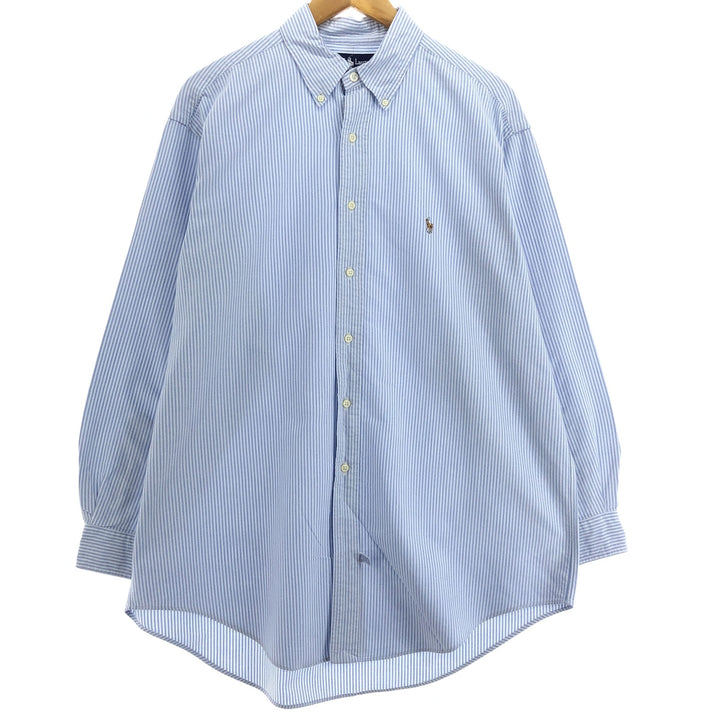 Ralph Lauren YARMOUTH Long Sleeve Button Down Striped Shirt Men's XL /eaa474322