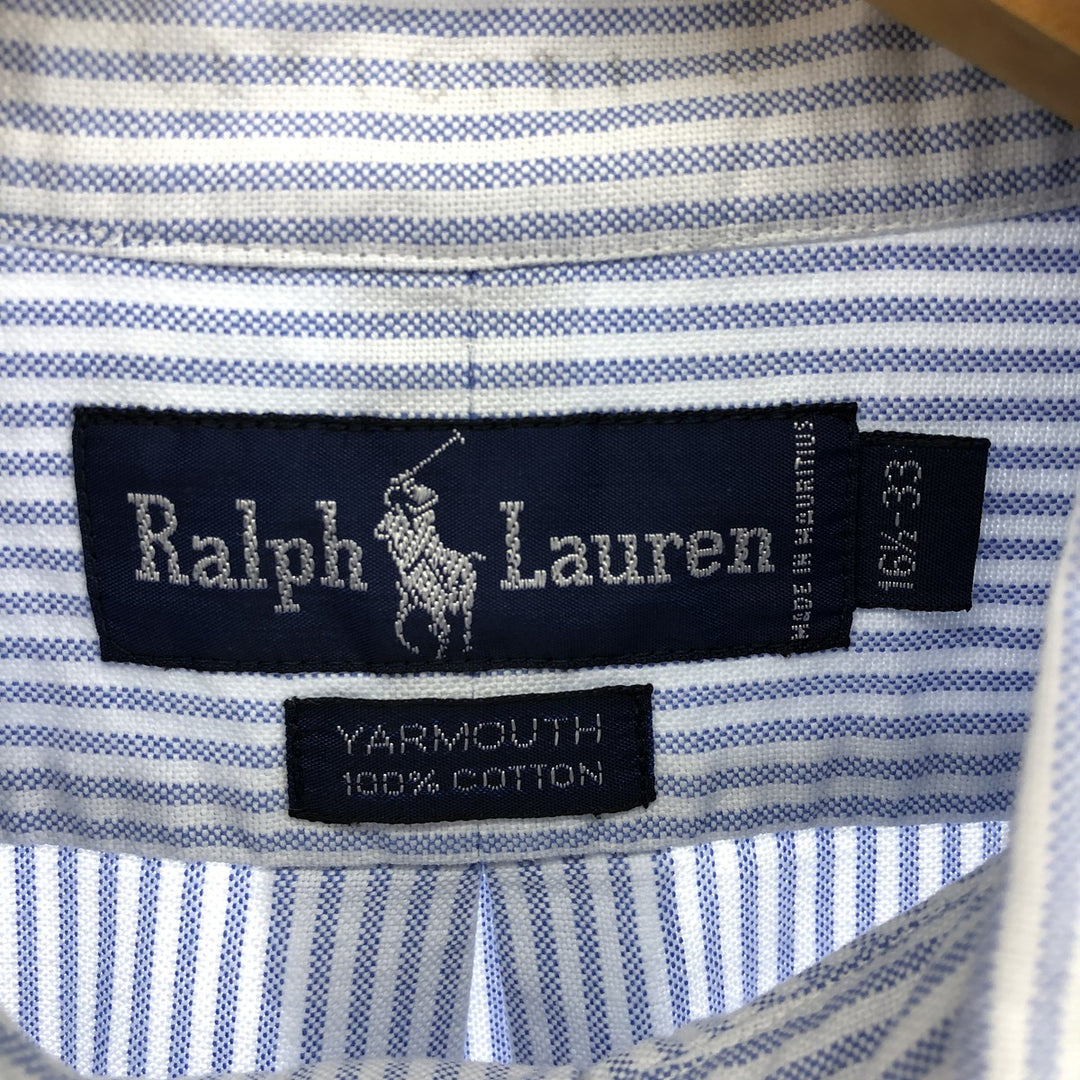 Ralph Lauren YARMOUTH Long Sleeve Button Down Striped Shirt Men's XL /eaa474322