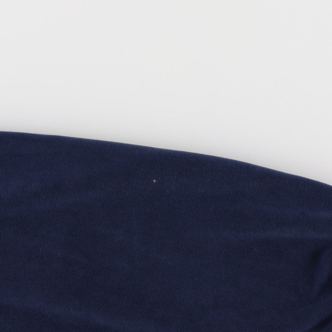 90s~00'S Adidas Velour Jersey Track Jacket Men's M size polyester navy blue type Vintage Second Hand