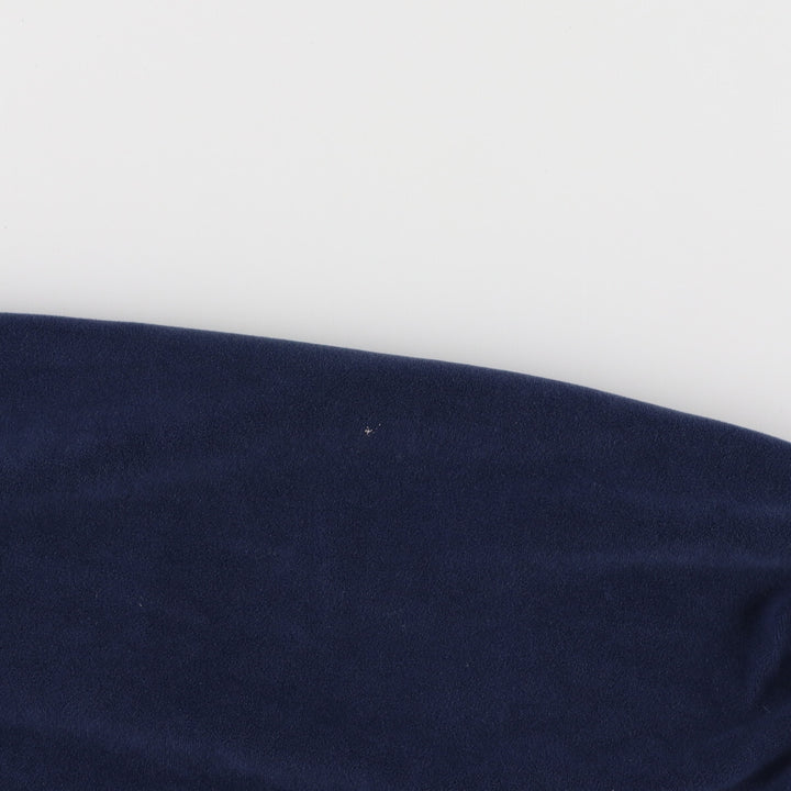 90s~00'S Adidas Velour Jersey Track Jacket Men's M size polyester navy blue type Vintage Second Hand