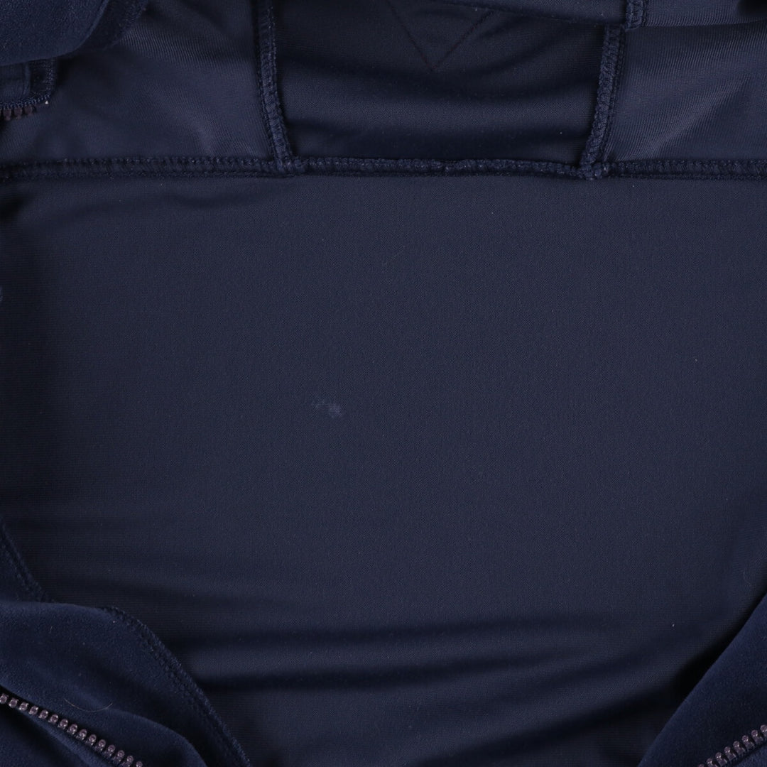 90s~00'S Adidas Velour Jersey Track Jacket Men's M size polyester navy blue type Vintage Second Hand