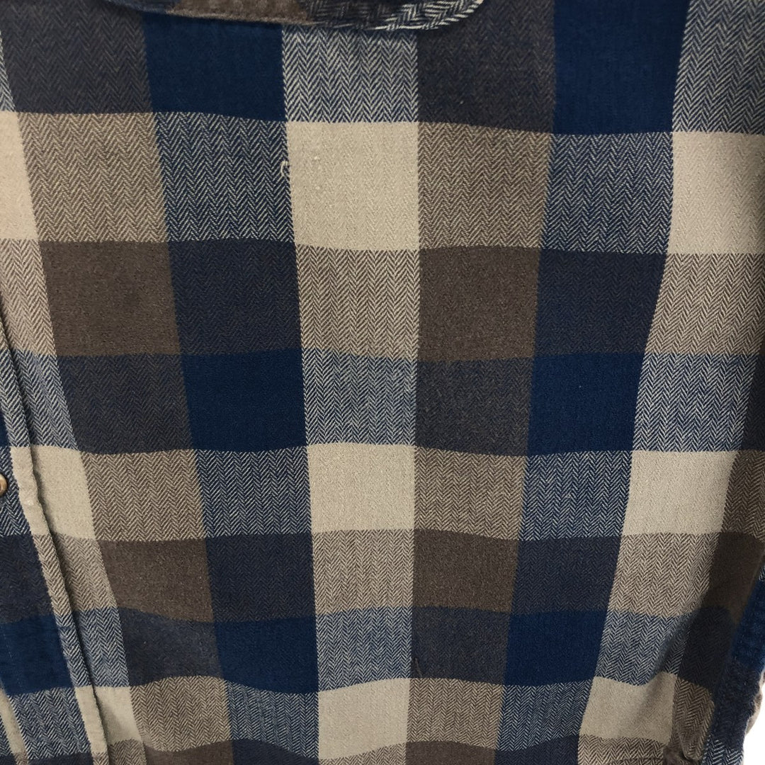 ST JOHNS BAY Long Sleeve Flannel Check Shirt Men's XL /eaa474425