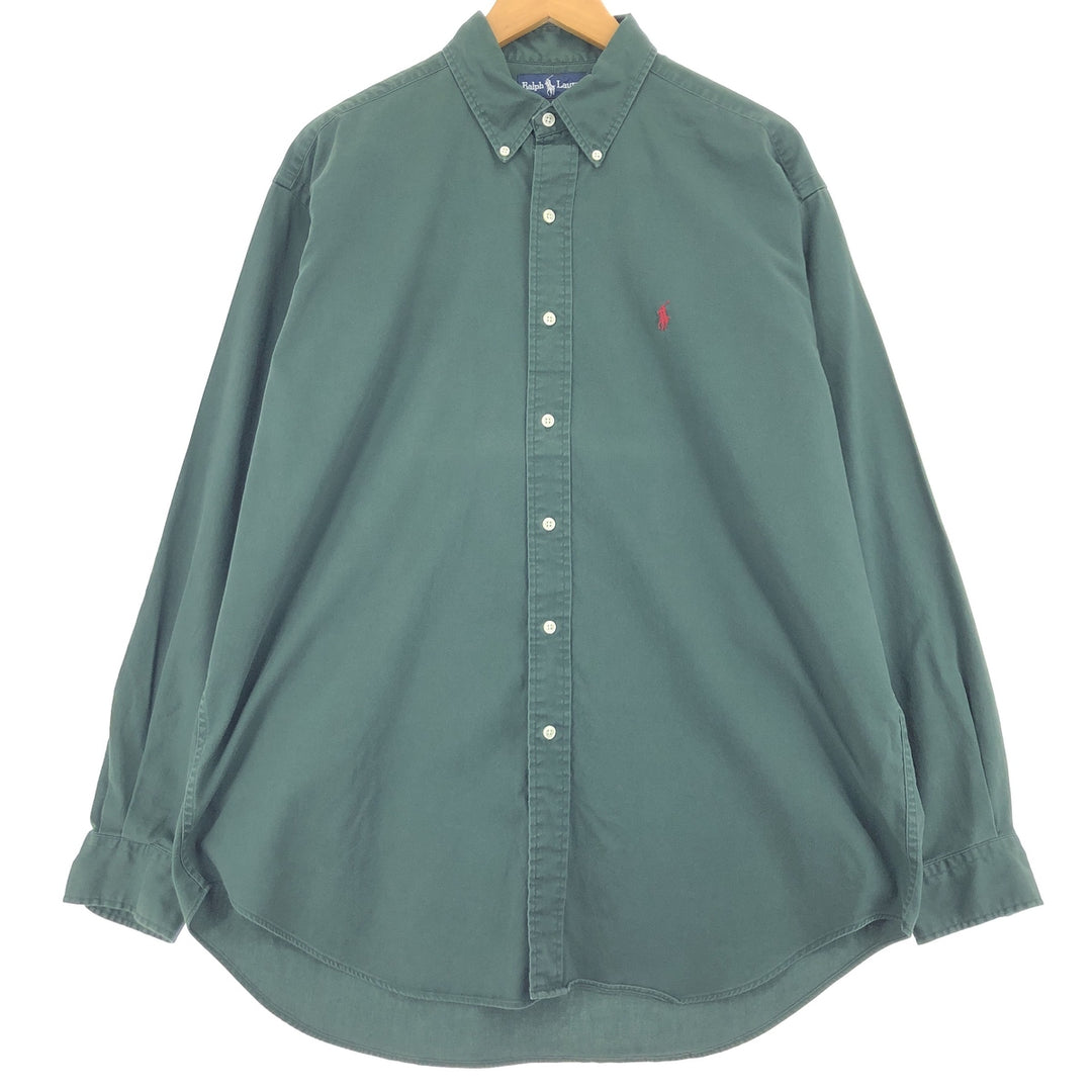 Ralph Lauren BLAIRE long sleeve button down shirt, men's size L / eaa474487