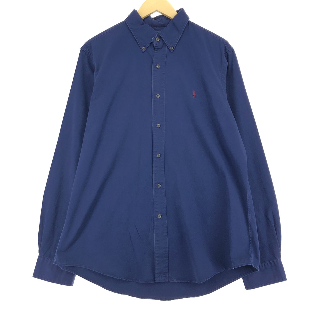 Ralph Lauren CUSTOM FIT long sleeve button down shirt, men's size L / eaa474491