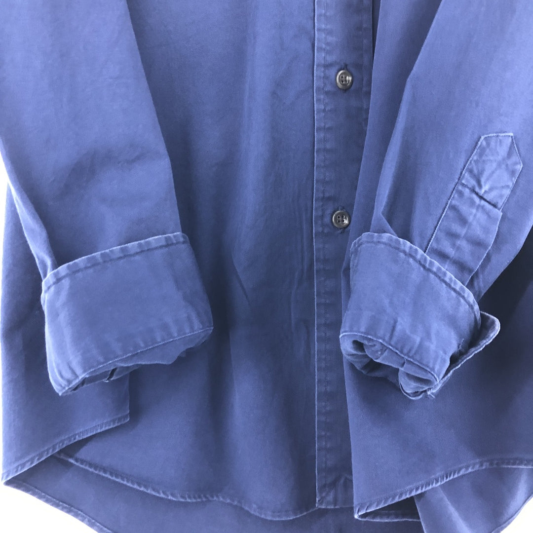 Ralph Lauren CUSTOM FIT long sleeve button down shirt, men's size L / eaa474491