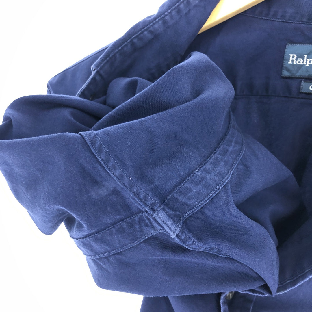 Ralph Lauren CUSTOM FIT long sleeve button down shirt, men's size L / eaa474491