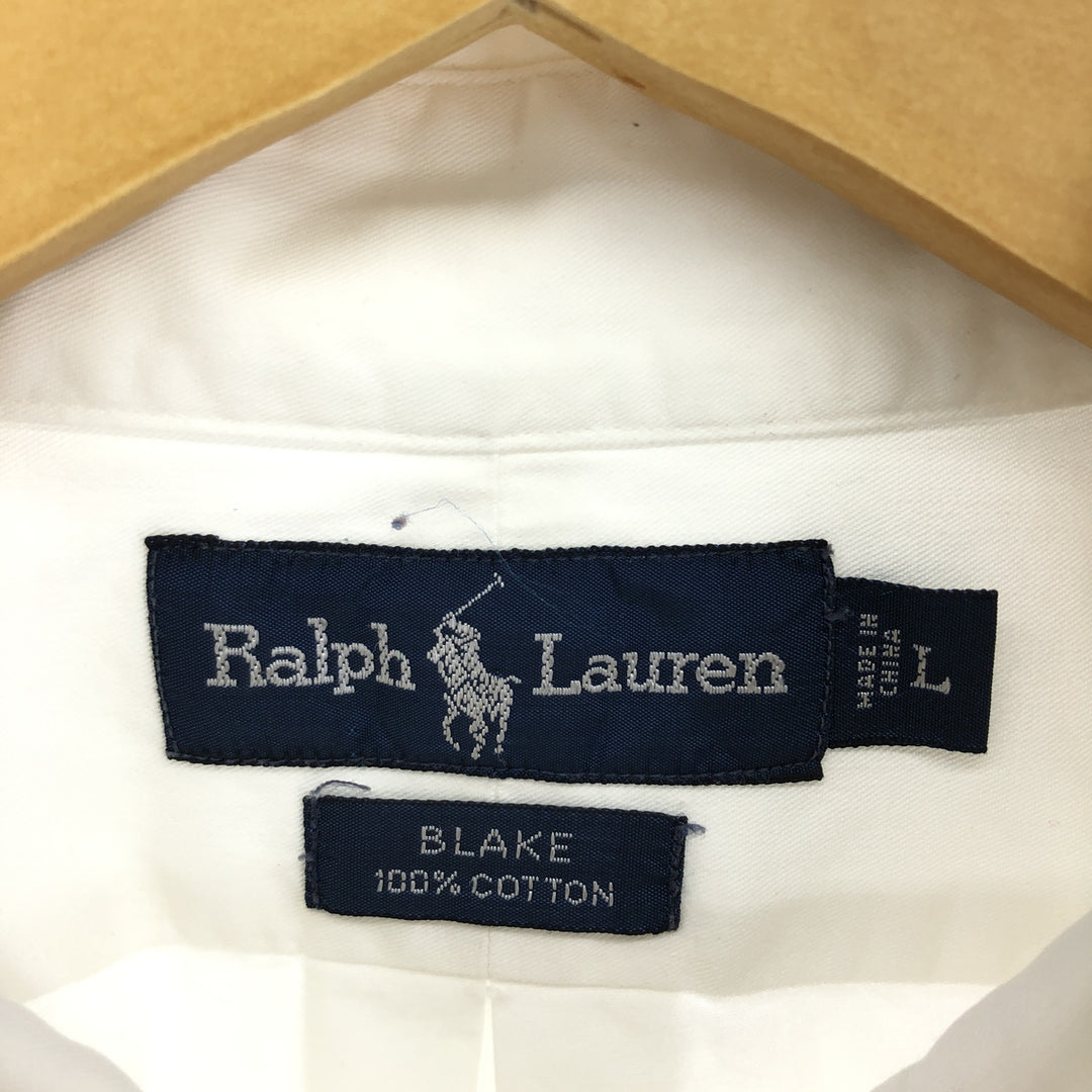 Ralph Lauren long sleeve button down shirt, men's size L / eaa474494