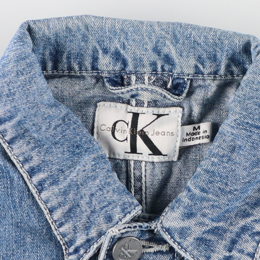 90s~00'S Calvin Klein JEANS denim coveralls, men's size M /eaa474567